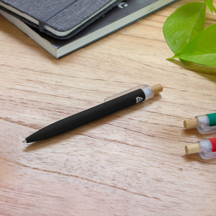 Bolígrafo aluminio reciclado y bambú "BALU" - Image 5